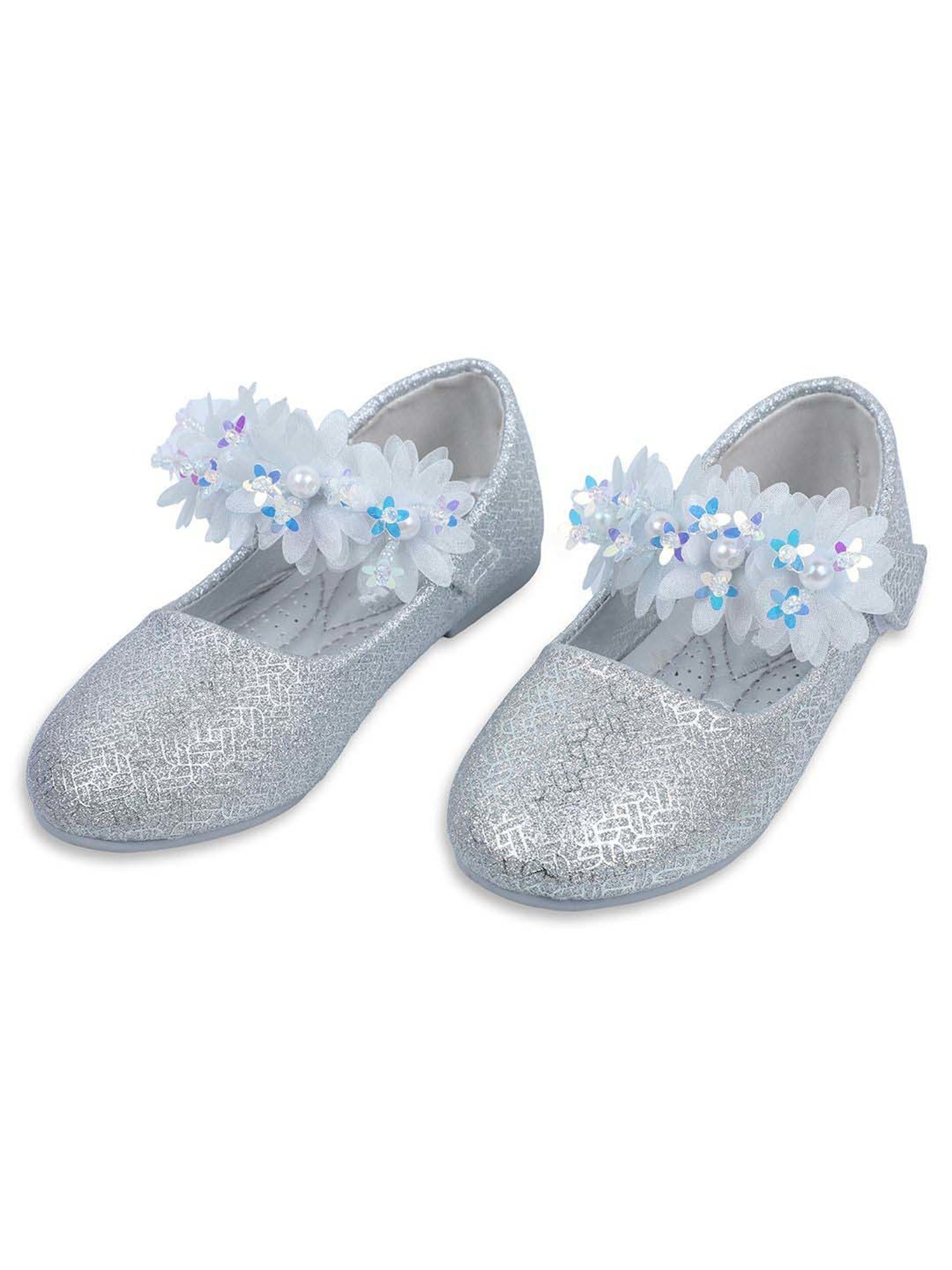 Shoetopia Kids Beige Toe Ring Sandals