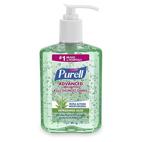 Purell Advanced Hand Sanitizer Refreshing Aloe - 8 oz