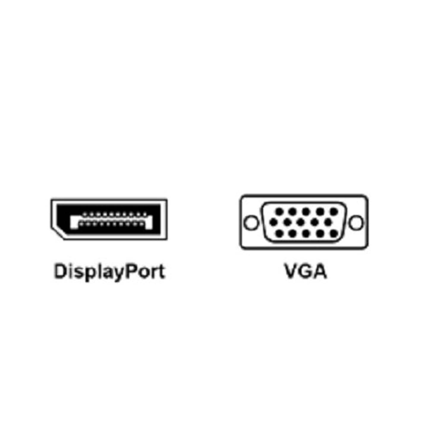 Cirago DisplayPort to VGA Active Adapter (DPA1011),Black