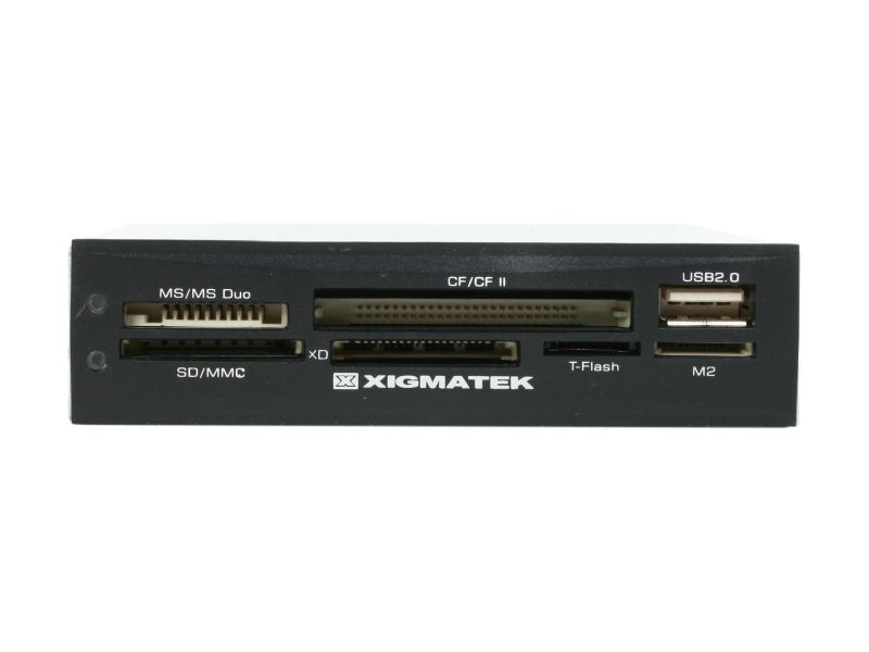 XIGMATEK 75 in 1 Card Reader 75 in 1 USB 2.0 Card Reader