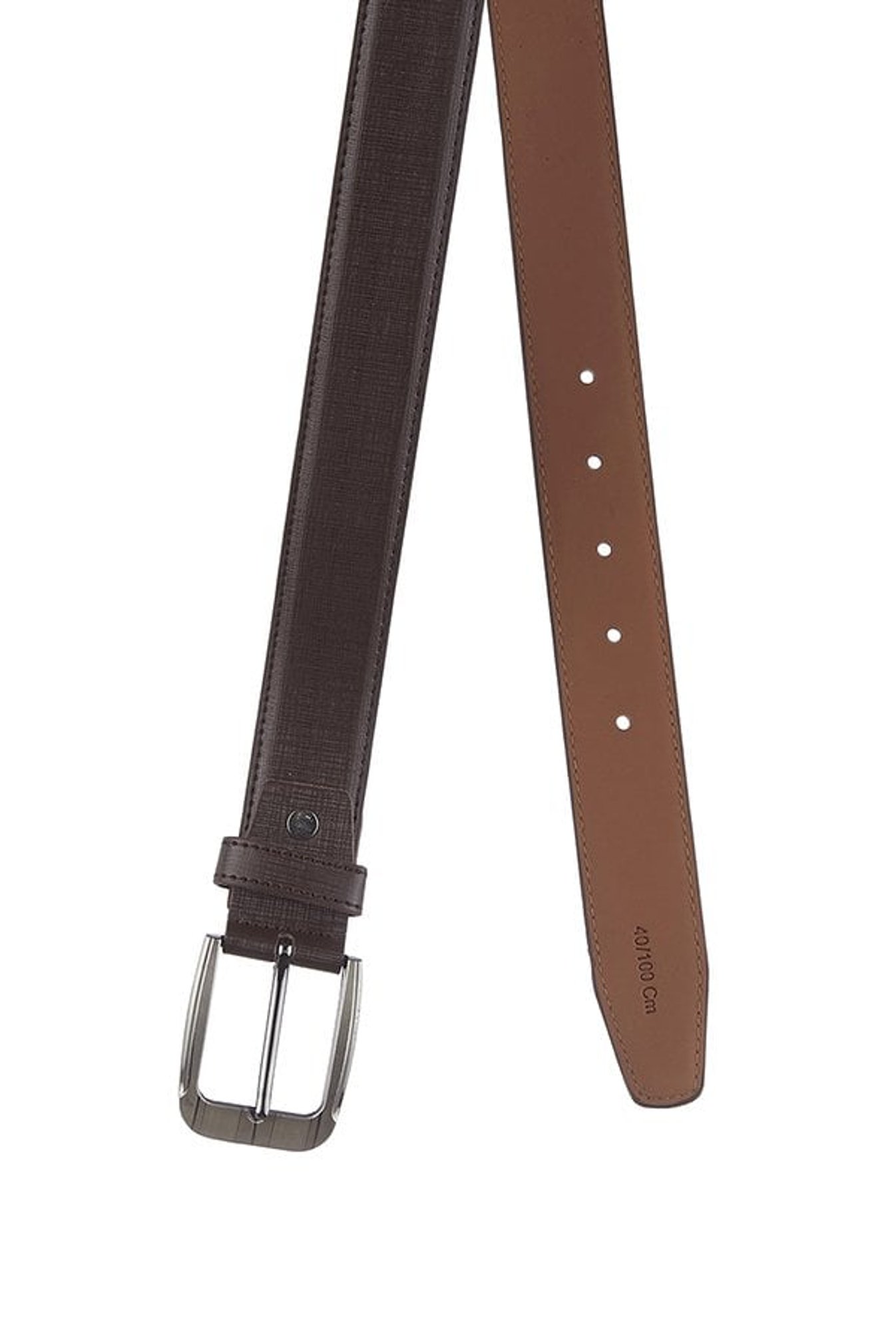 Kara Dark Brown Formal Belt for Men