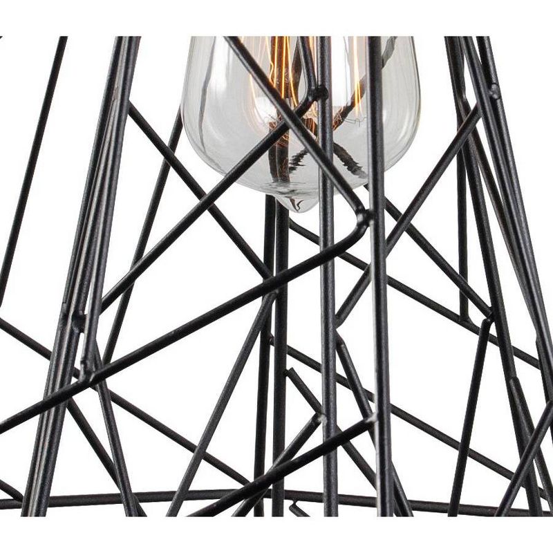 13" Wright Stuff 1 Light Pendant Black Finish - Varaluz