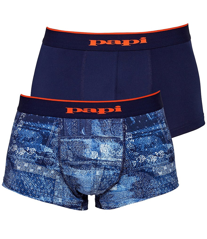 Papi Paisley Print Trunks 2-Pack