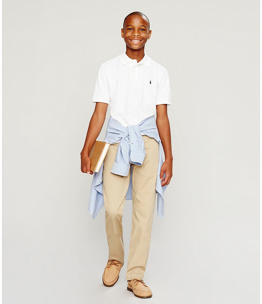 Polo Ralph Lauren Childrenswear Little Boys 2T-7 Short-Sleeve Essential Mesh Polo Shirt