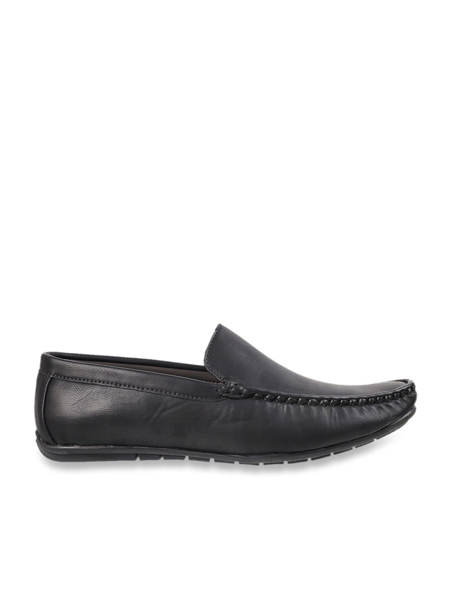 Walkway Men's Black Casual Loafers