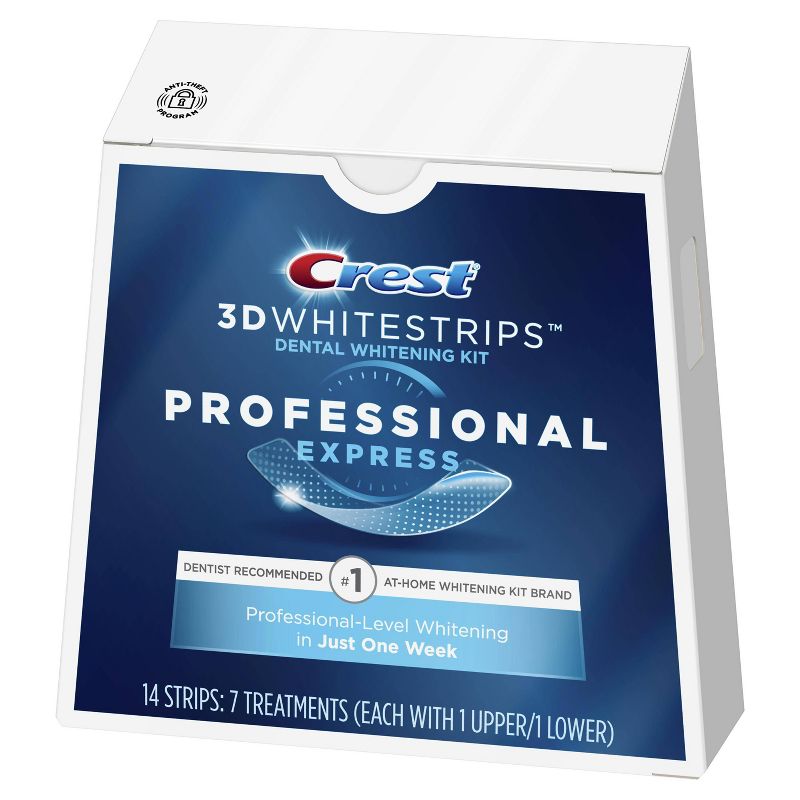 Crest 3D Whitestrips Professional Express Teeth Whitening Kit - 7ct