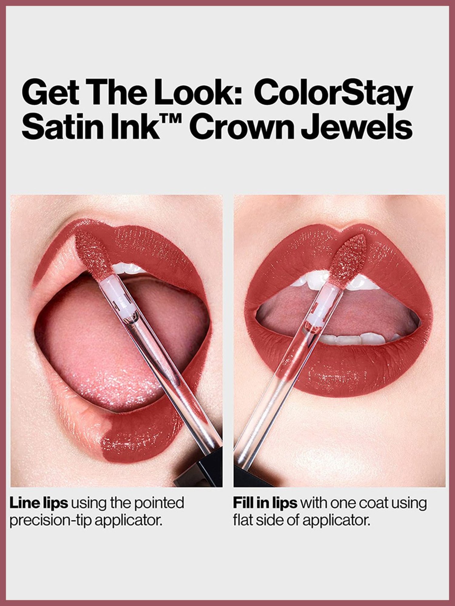 Revlon ColorStay Satin Ink Crown Jewels Liquid Lipstick Queen of Quartz - 5 ml