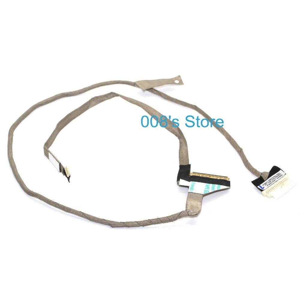 New NWQAA LCD Cable For Toshiba Satellite C660 C660D C665 C665D P750 P750D P755 P755D DC020011Z10 Laptop LVDS Flex Screen Wire
