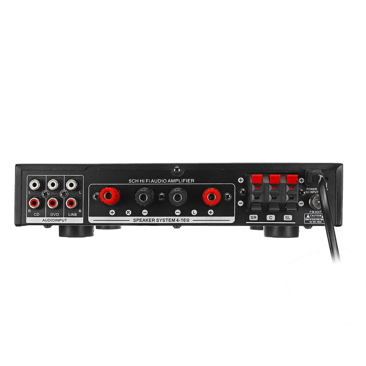 Sunbuck AV-338BT 220V 600W 5CH AV Sound bluetooth Amplifier Receiver Mixer Echo Theater Systems