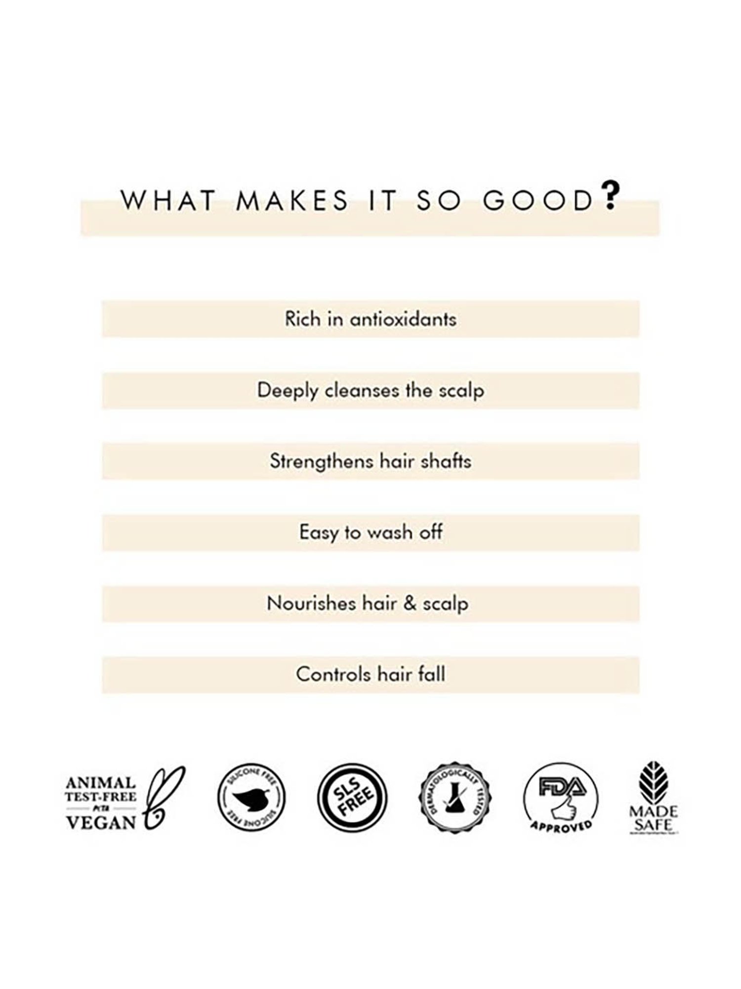 mCaffeine Naked & Raw Coffee Shampoo - 250 ml