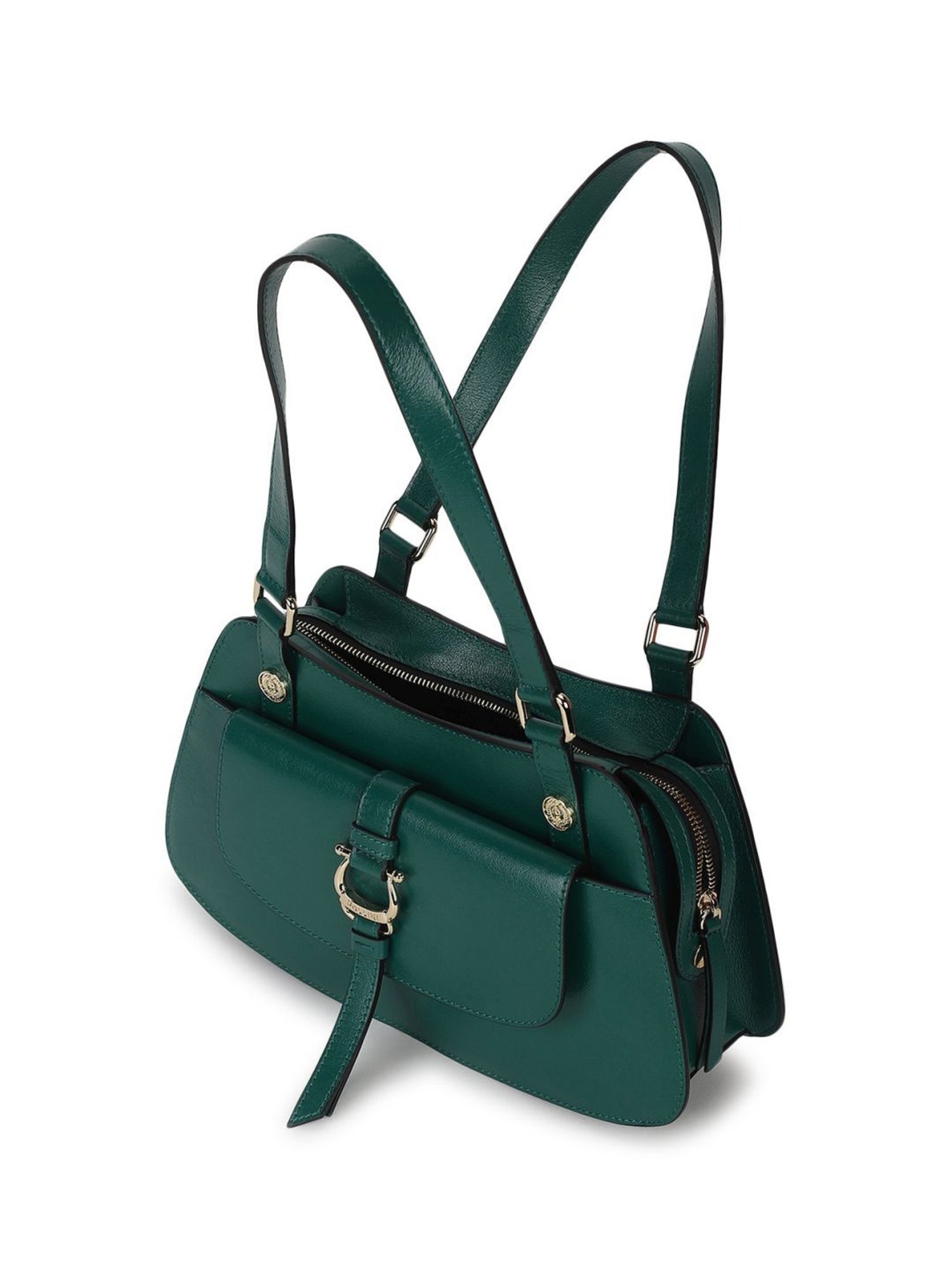 Pollini Green DAYTONA Large Hobo Bag
