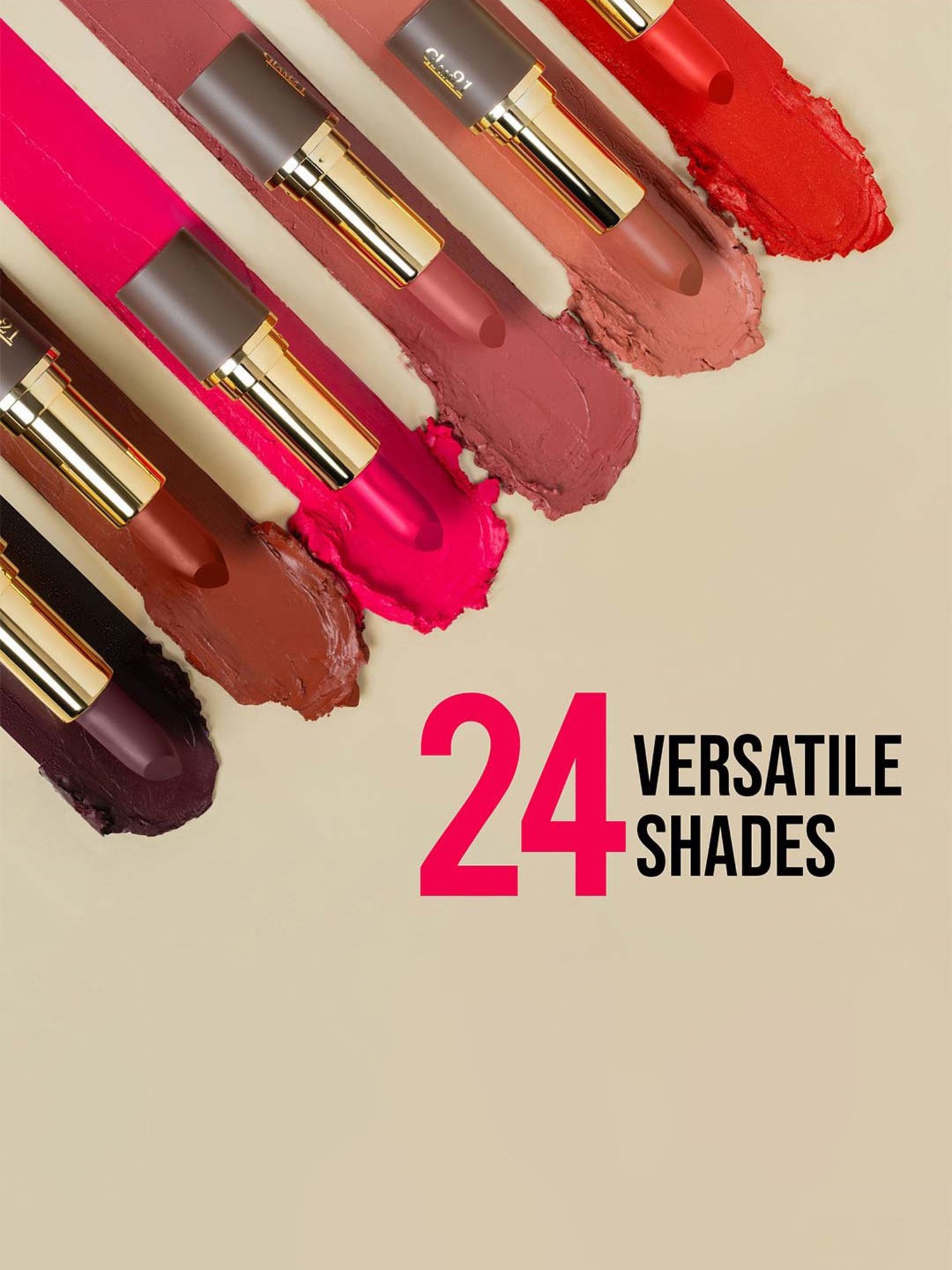 Glam21 Matte Envy Lipstick 23 Peach Fizz - 3.5 gm