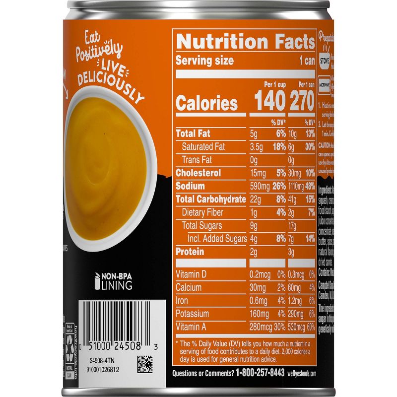 Campbell's Well Yes! Soup Butternut Squash - 16.2oz