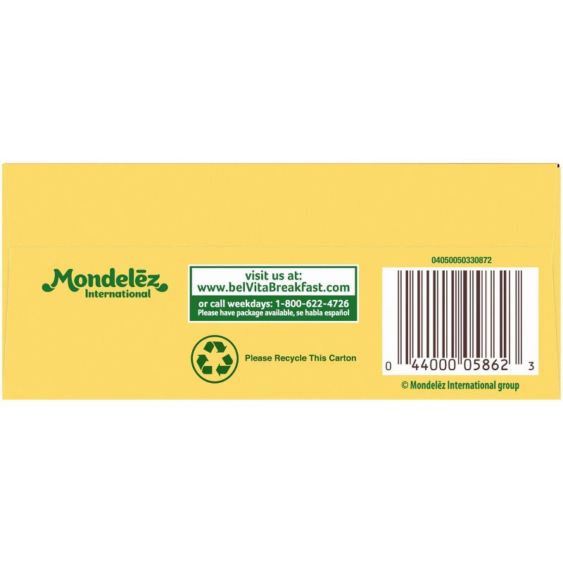 belVita Honey Chocolate Chip Breakfast Biscuits - 5 Packs