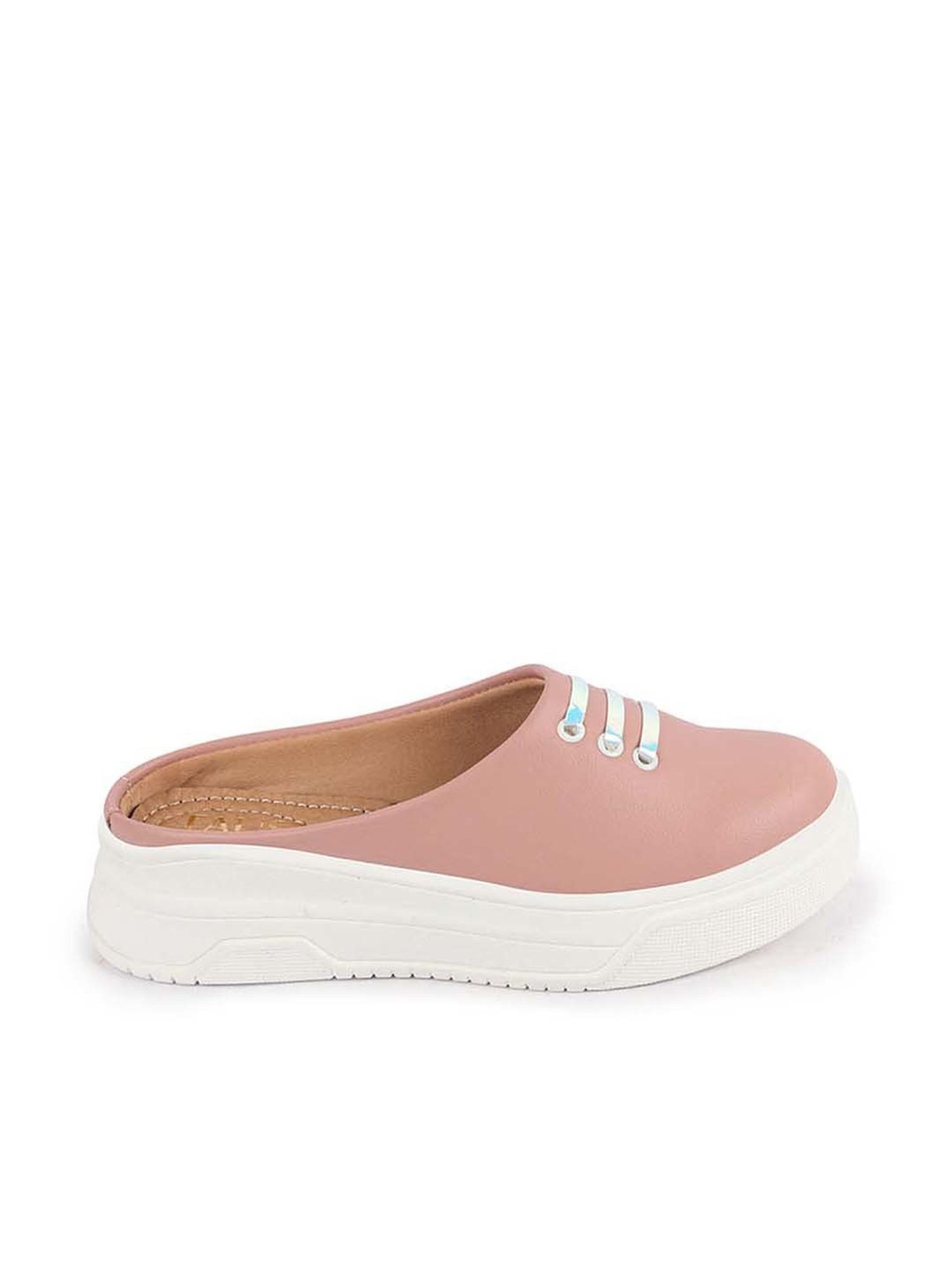 Fausto Women's Pink Mule Shoes