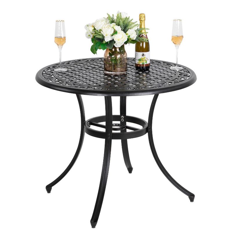 Aluminum Round Bistro Table - Nuu Garden