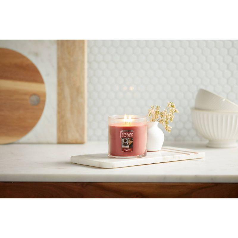 12.5oz Lidded Glass Jar 2-Wick Kitchen Spice Candle - Yankee Candle