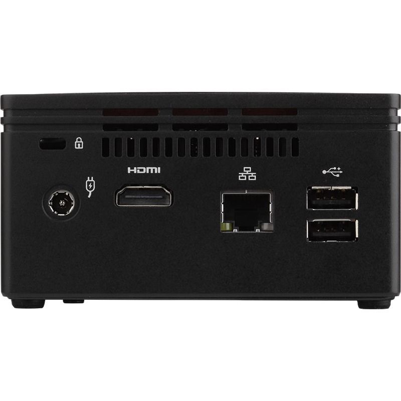 Gigabyte BRIX GB-BXBT-2807 Desktop Computer - Celeron N2807 - Mini PC - Intel HD Graphics - Gigabit Ethernet - Wireless LAN - Bluetooth