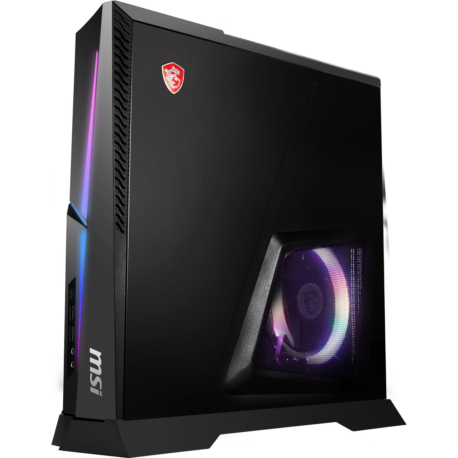 MSI MPG Trident AS 10TD Gaming and Entertainment Desktop PC (Intel i7-10700F 8-Core, 16GB RAM, 256GB PCIe SSD + 1TB HDD (2.5), NVIDIA RTX 3070, Wifi, Bluetooth, 2xUSB 3.2, 1xHDMI, Win 10 Pro)