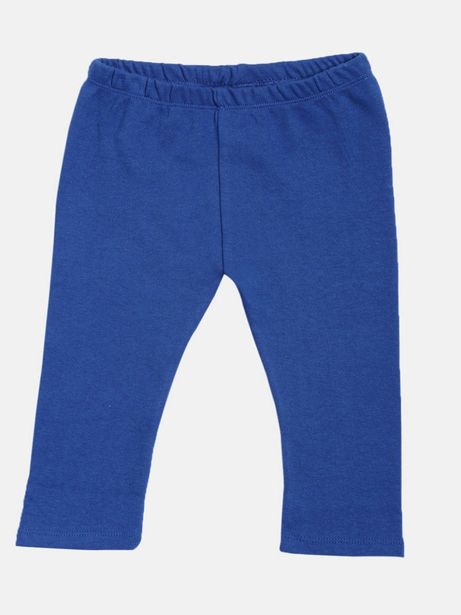 Kryptic Kids Royal Blue Cotton Regular Fit Leggings