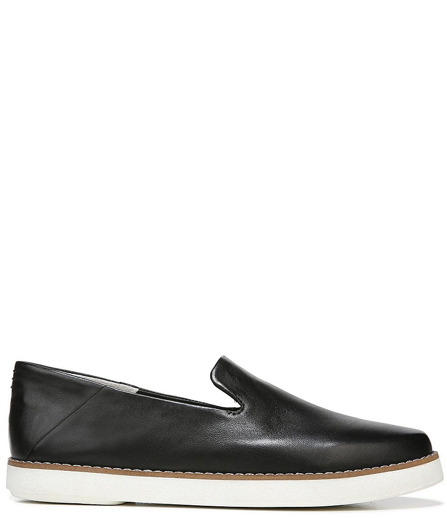 Franco Sarto Iconic Leather Slip-On Platform Sneakers