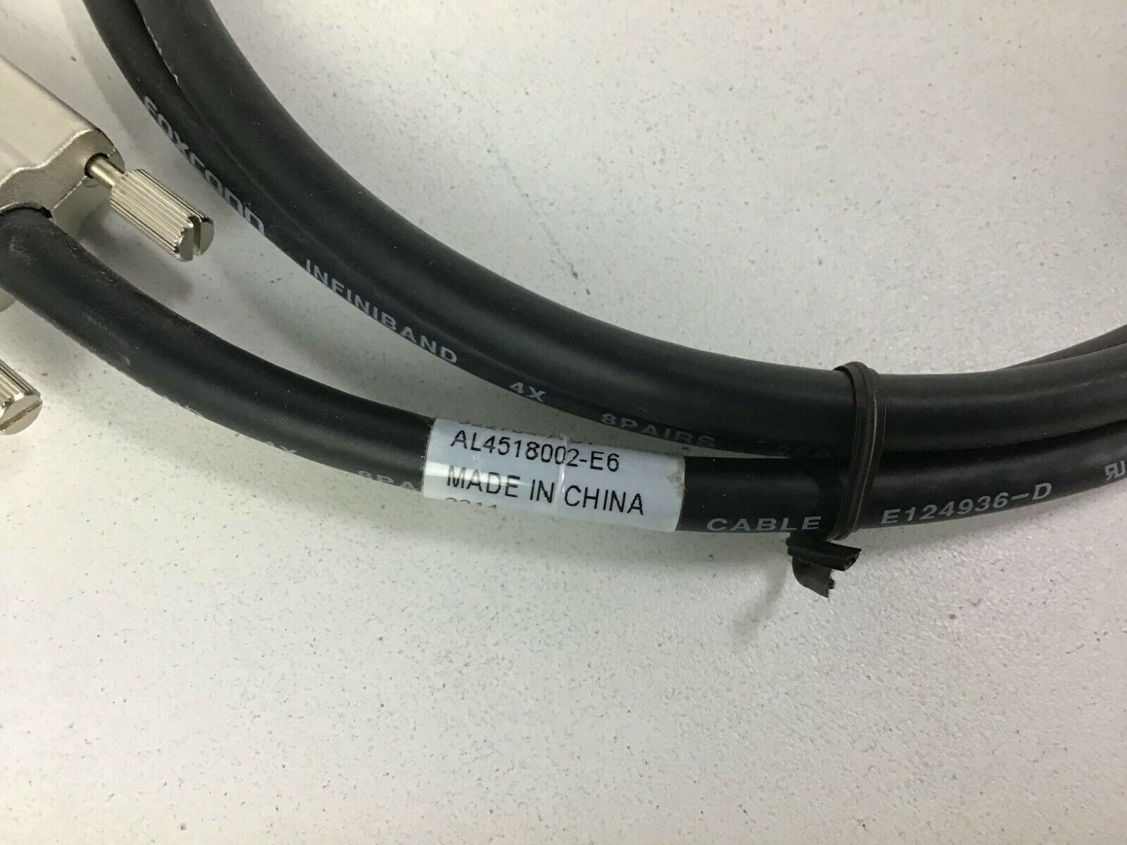 LOT OF 2x Avaya AL4518002-E6 1.5M 4500-SSC Hi-Stack Stacking Cable E124936-D