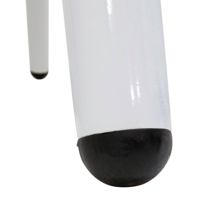 Sydney Swivel Office Chair White/Dark Gray - Calico Designs