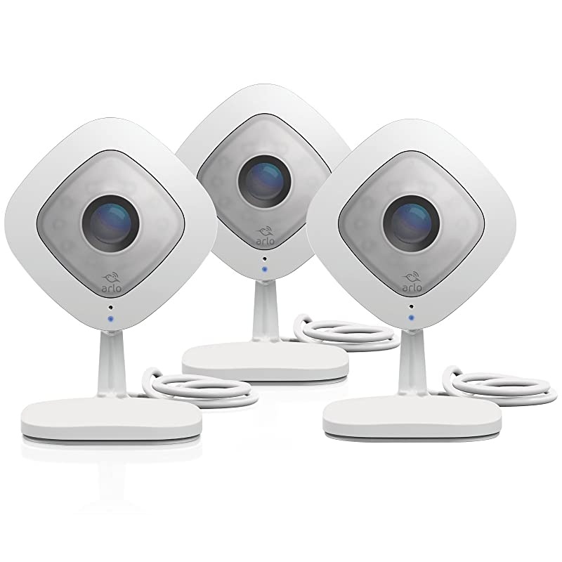 Q &ndash; Wired, 1080p HD Security Camera (3 Pack)| 2-way Audio | Indoor only | Cloud Storage Included | Compatible with Alexa (VMC3040)