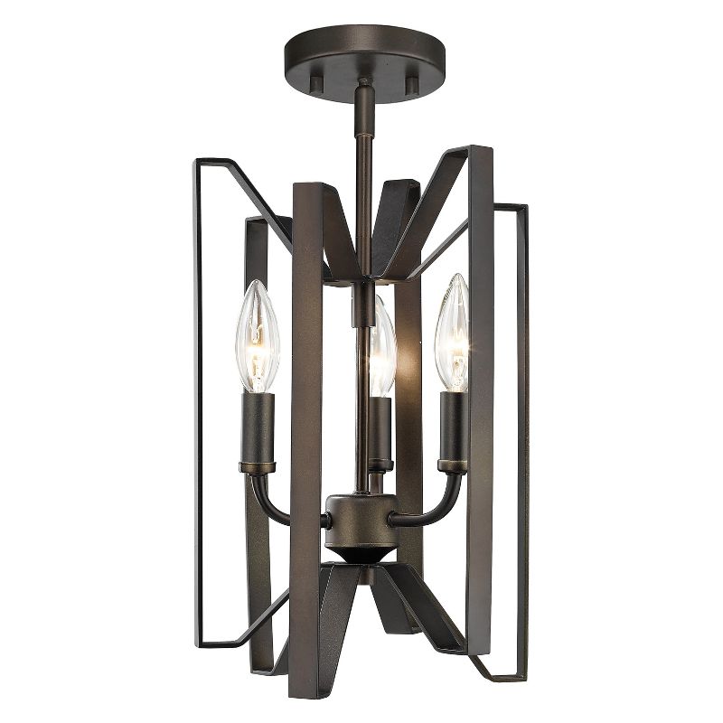 14" Ceiling Light Semi-Flush Mount Bronze - Z-Lite