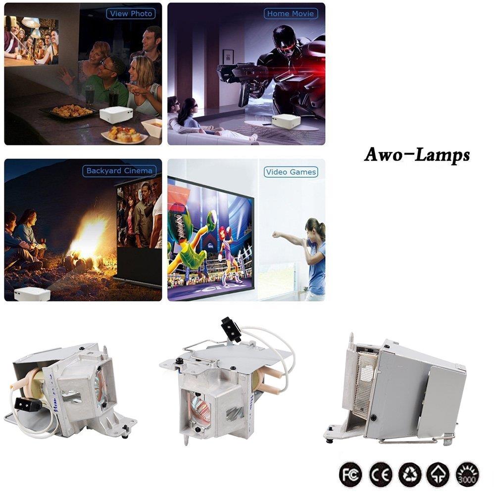 AWO BL-FU195C / SP.72J02GC01 Projector Lamp Bulb for UHP190/160W 0.9 E20.9 with Housing for OPTOMA HD142X HD140X HD137X DH1009i HD26Bi HD27 HD270 HD240Wi