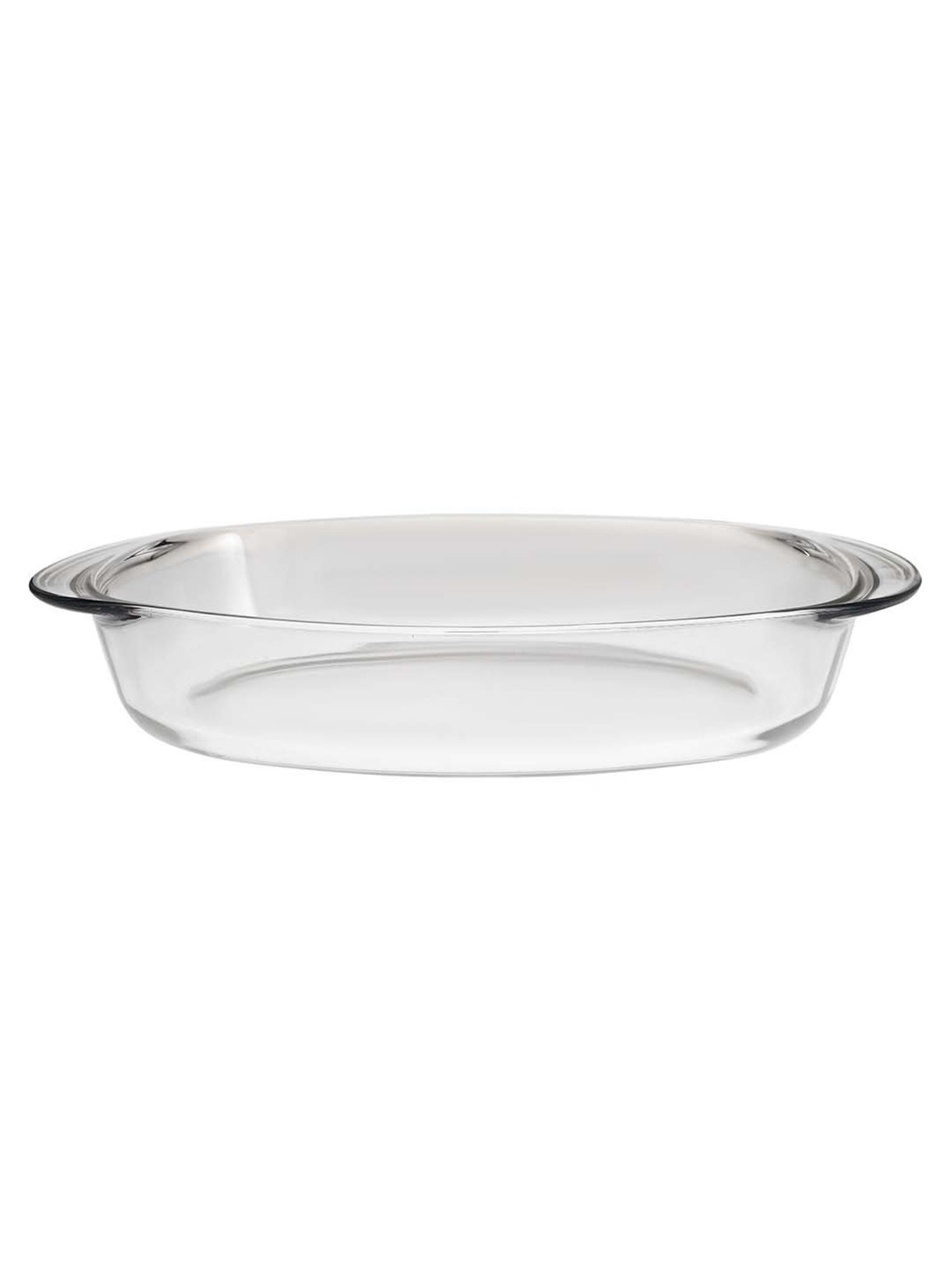 Duralex 'Ovenchef' Transparent Glass 36 cm Oval Roaster (3.1 L) - Set of 1