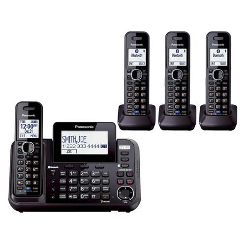 CL82257 DECT 60 Expandable Cordless Phone with Answering System and 2 Handset Rose Gold