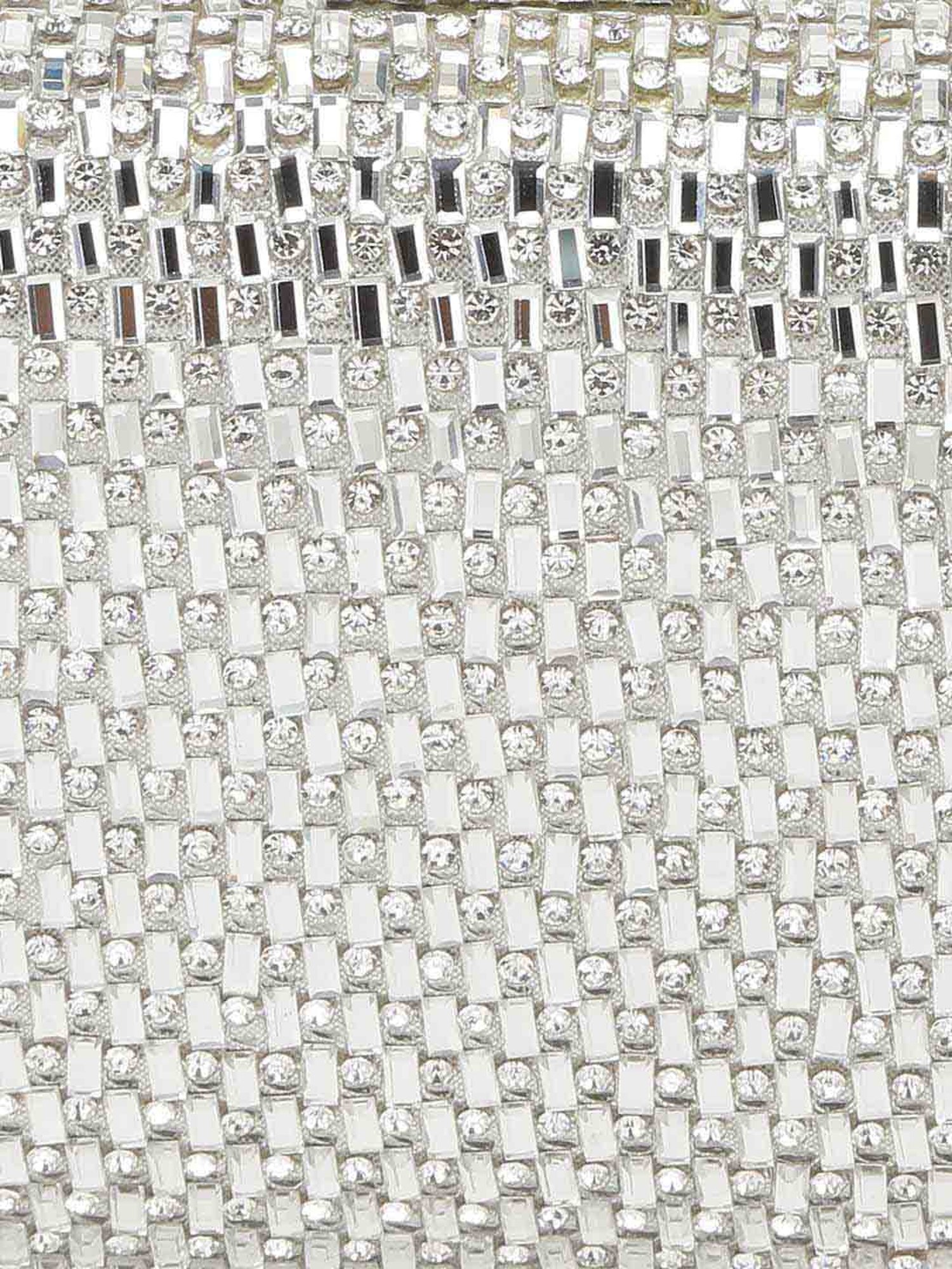 Dune London Bryannie Silver Embellished Small Clutch