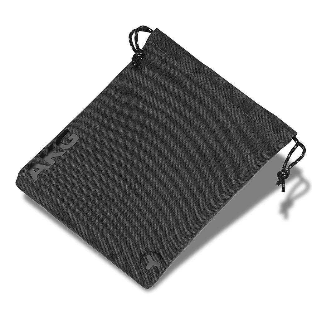 AKG Y500 On-Ear Foldable Wireless Bluetooth Headphones - Black (US Version) (Renewed)