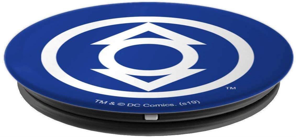 Green Lantern Blackest Night Indigo Lantern Logo PopSockets Grip and Stand for Phones and Tablets