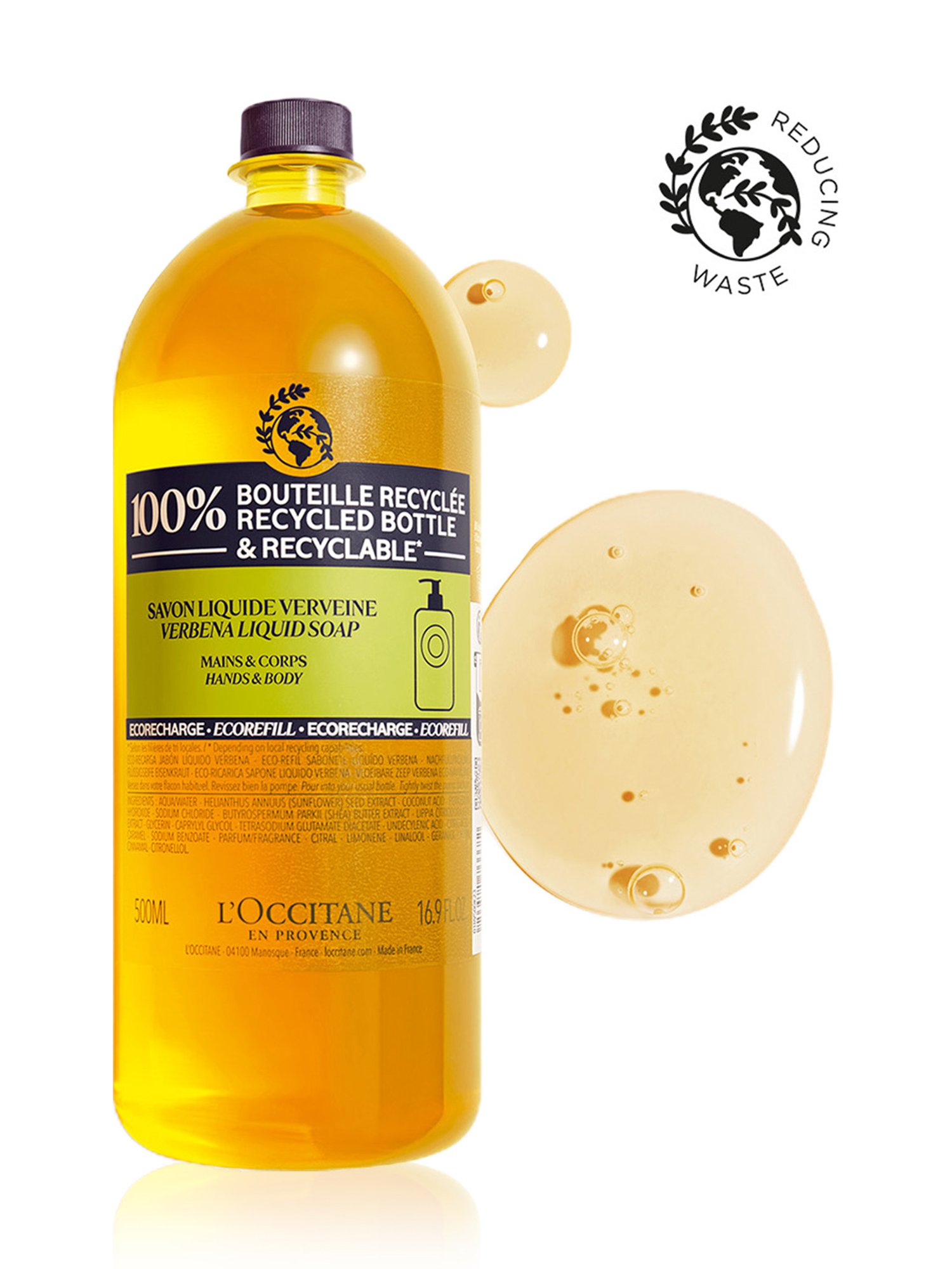 L'Occitane En Provence Lavender Liquid Soap - 500 ml