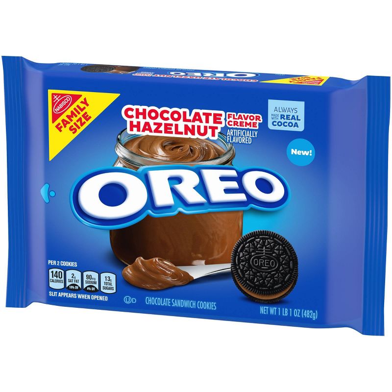 Chocolate Hazelnut Oreo Family Size - 17oz