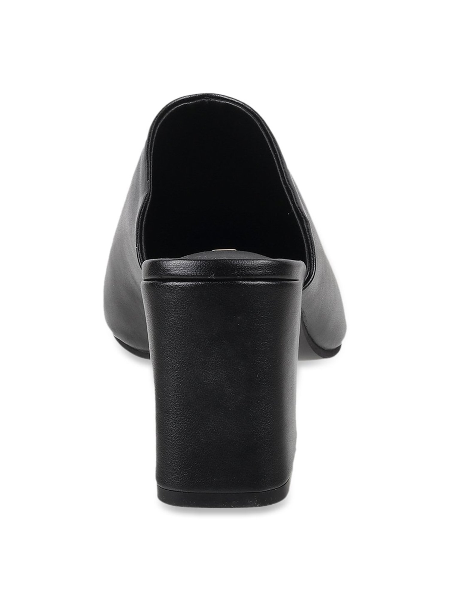 Metro Women's Black Mule Shoes