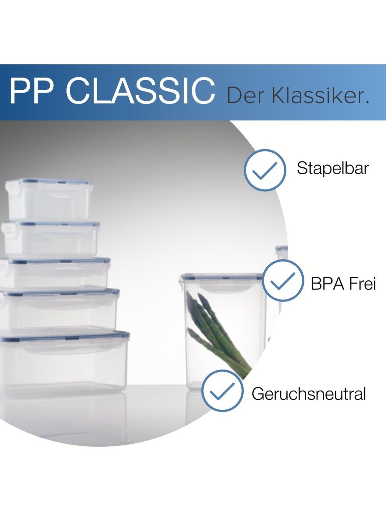 Lock & Lock Transparent Plastic Airtight Food Containers With Lid