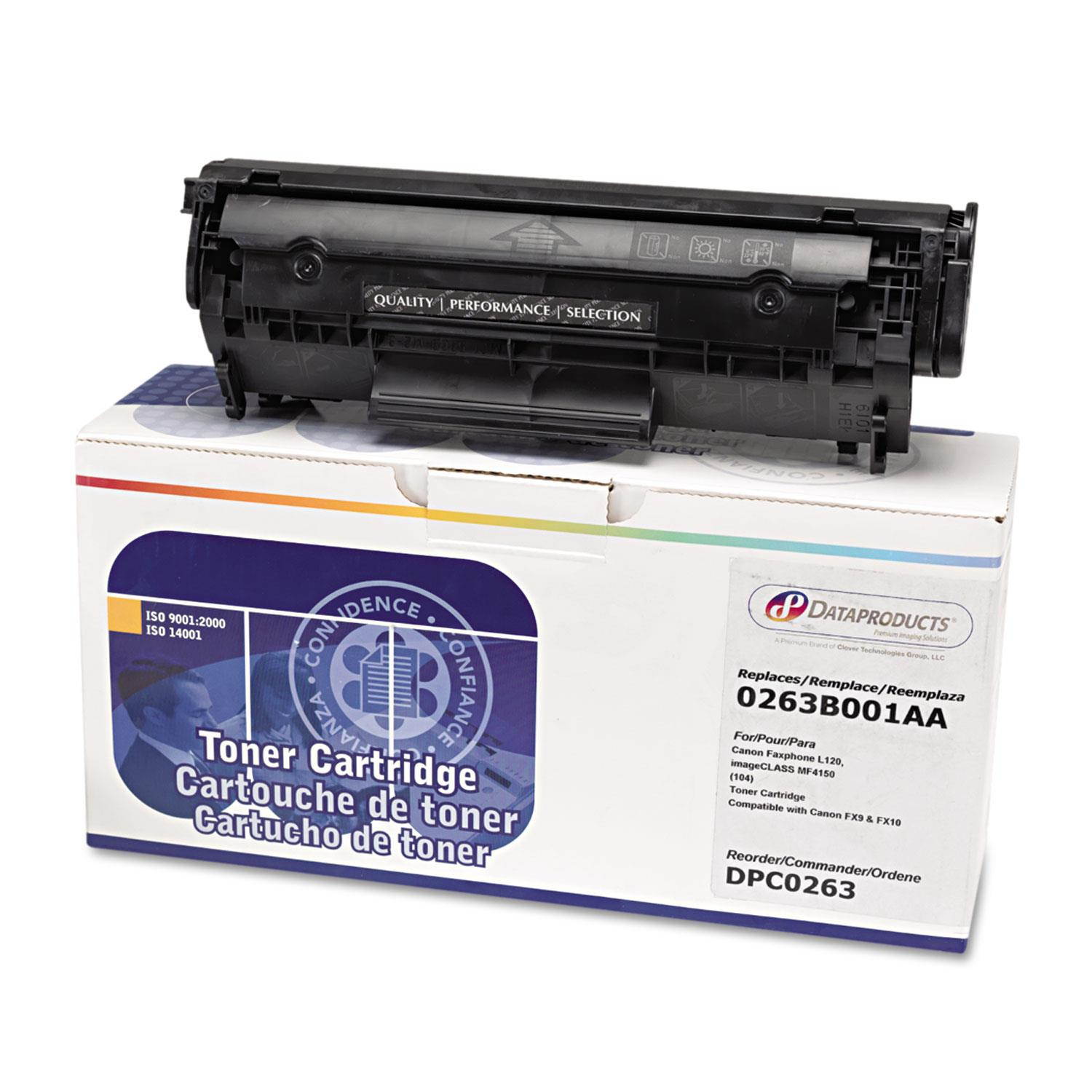Dataproducts DPC0263 DPC0263 Compatible Toner- 2000 Page-Yield- Black