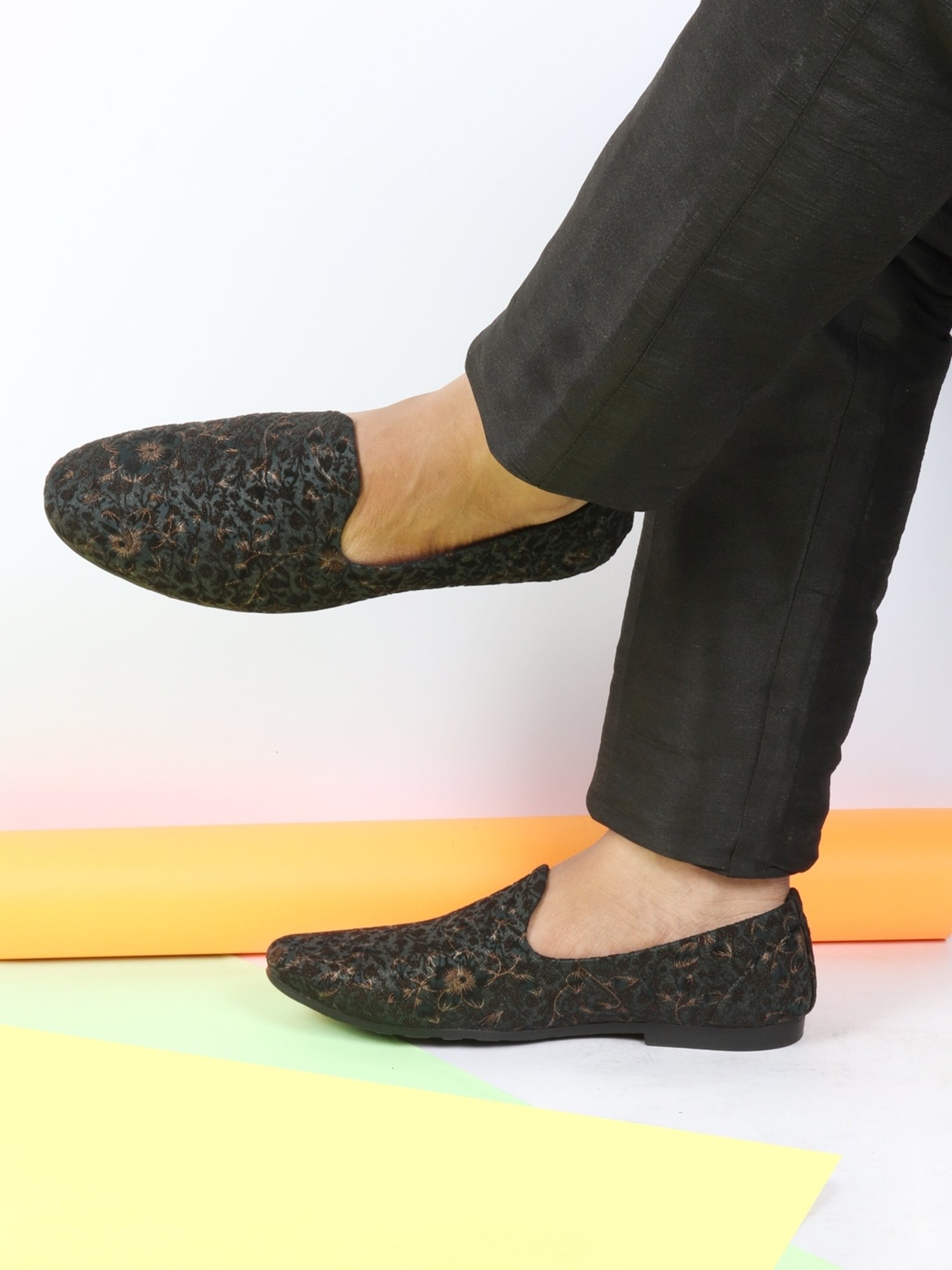 Fausto Men's Brown Casual Loafers