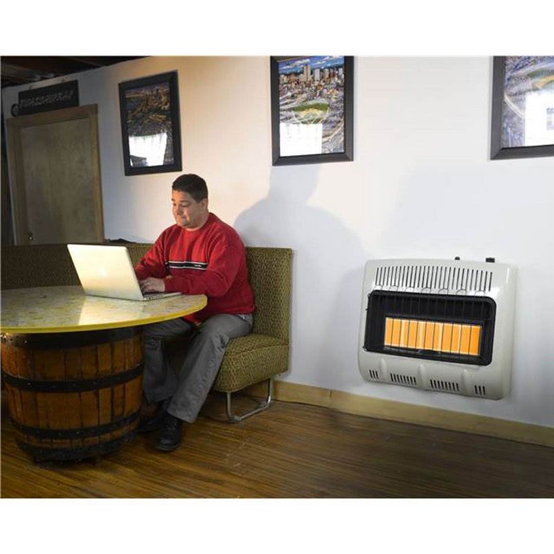 Mr. Heater 30000 BTU Vent Free Radiant 20# Propane Indoor Outdoor Space Heater