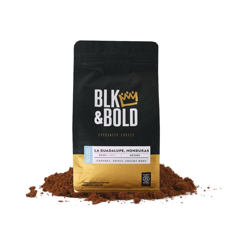 BLK & Bold La Guadalupe Honduras, Light Roast Ground 12oz