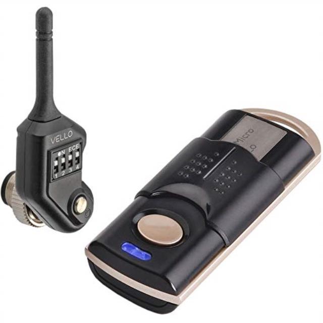 vello freewave micro wireless remote shutter release for select nikon dslrs