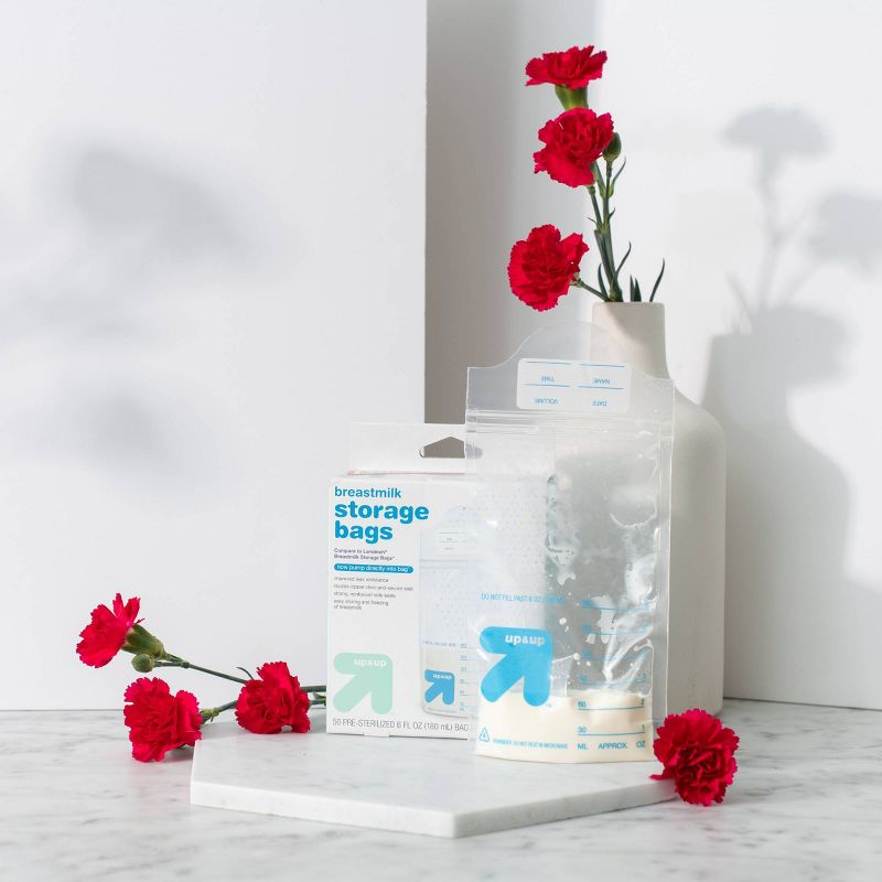 Milk Storage Bags - 100ct - up & up™