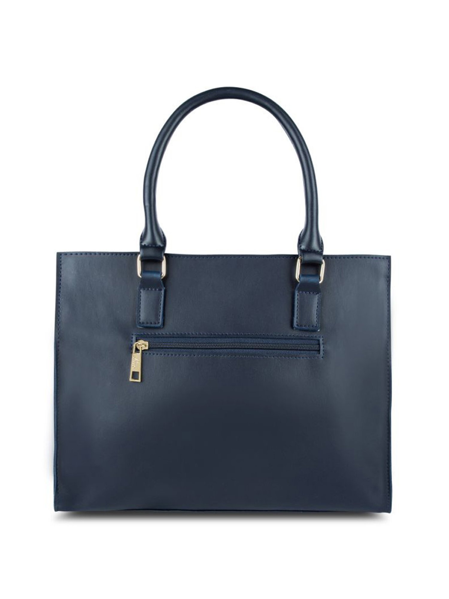 Lavie Stitch Shelly Navy Synthetic Quilted Handbag