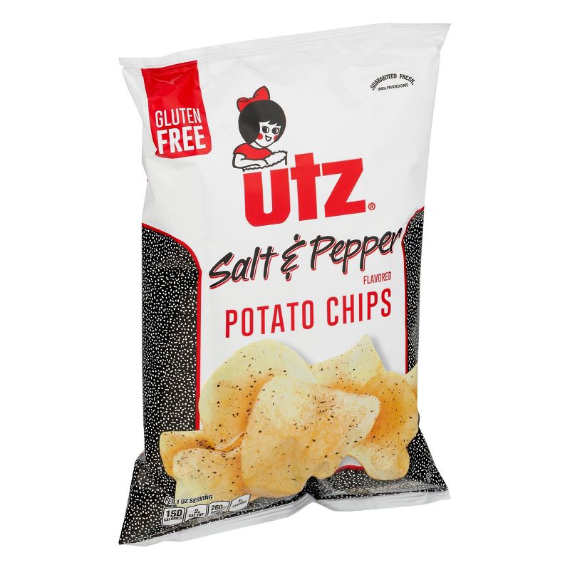 Utz Salt & Pepper Flavored Potato Chips - 2.875oz