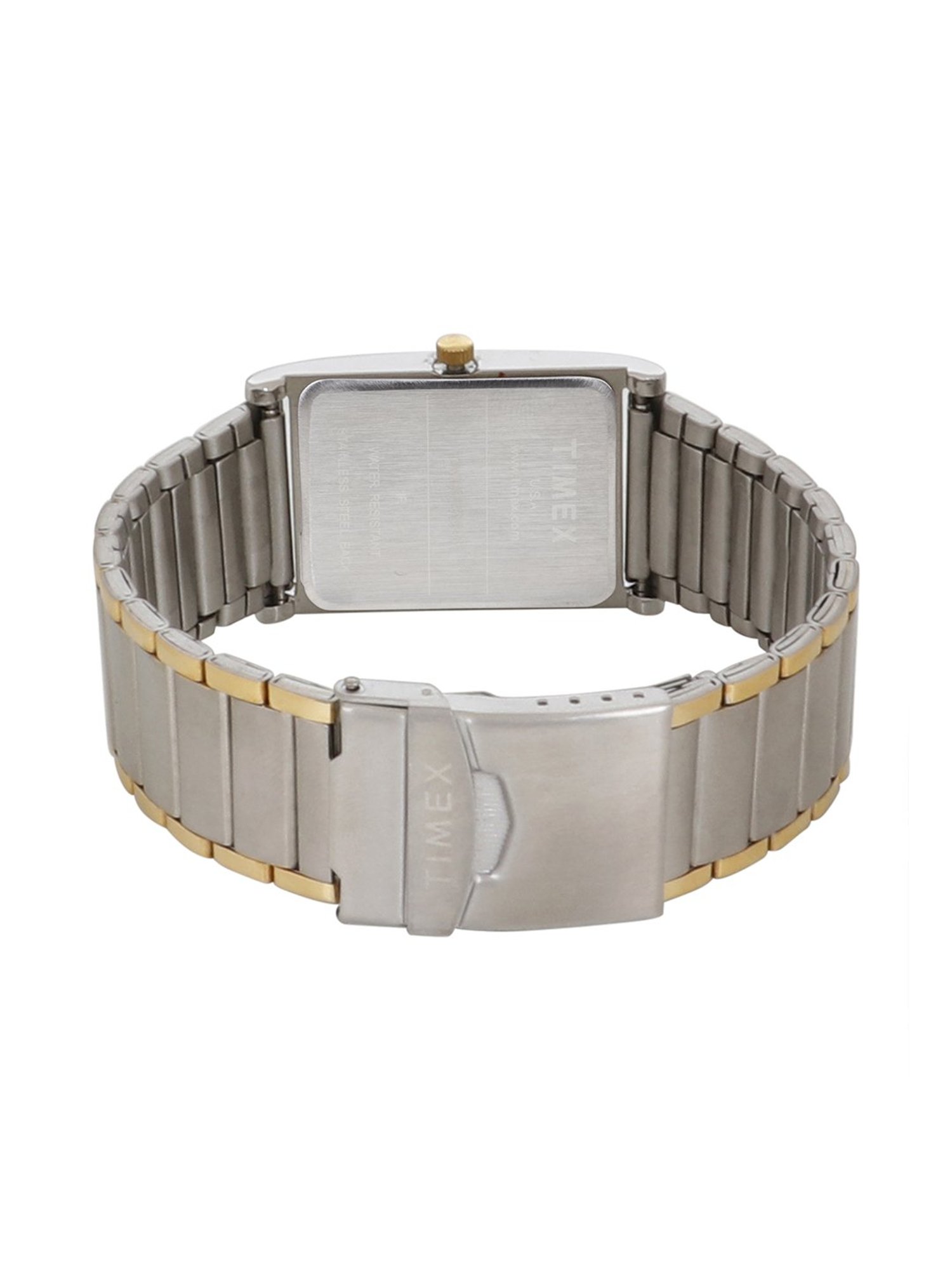 TIMEX Men Blue Rectangle Dial Analog Watch - TW000L519