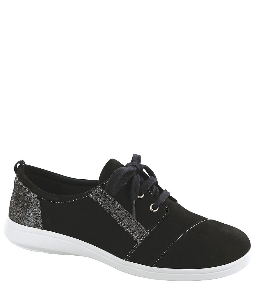 SAS Marnie Suede & Leather Lace-Up Sneakers