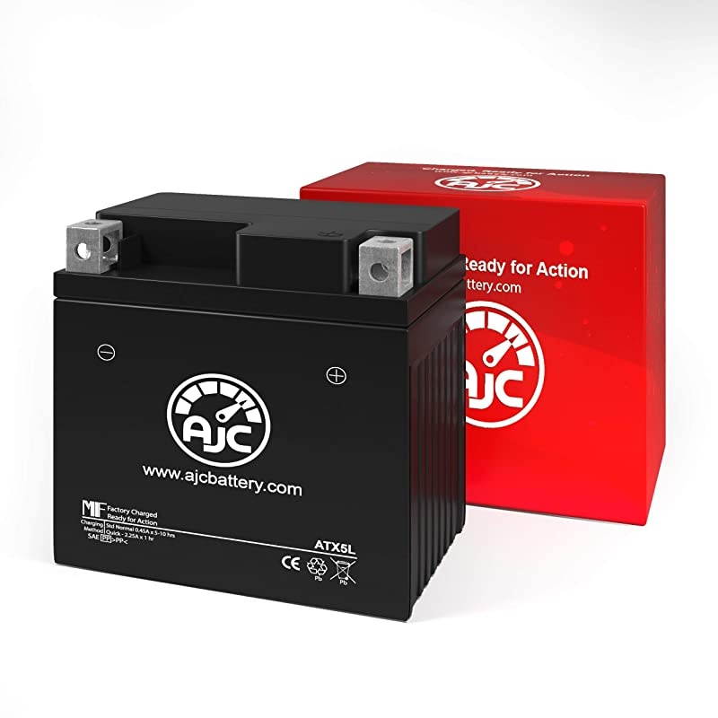 Extreme Battery XTAX5L-BS Powersports Replacement Battery - This is an  Brand Replacement
